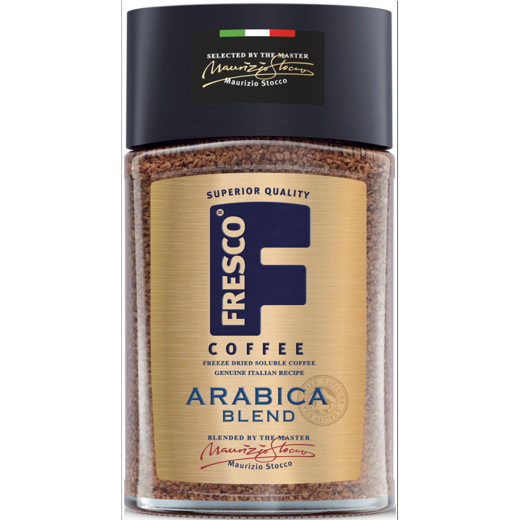 Кофе FRESCO Arabica Blend кофе fresco arabica black ст б 90 г