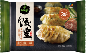 Изображение товара Дамплинги Bibigo кинг-сайз со вкусом барбекю, готовка на сковороде, пару, фритюре