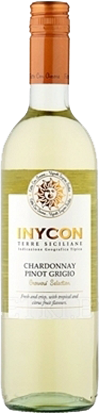 Вино Inycon Chardonnay-Pinot Grigio White Dry 0.75 л