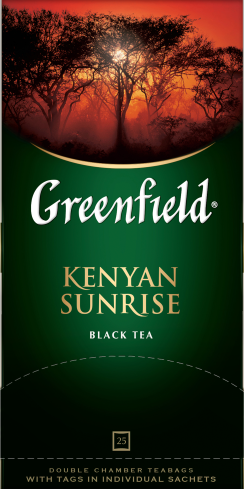 Изображение товара Чай черный Greenfield Kenyan Sunrise 25 пакетиков