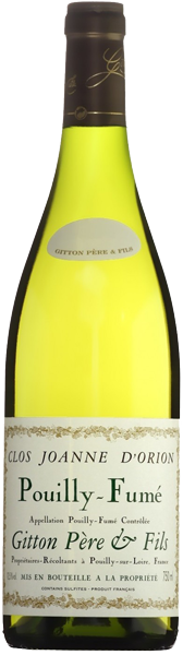 Вино Pouilly Fume Gitton Clos Joanne d'Orion White Dry 0.75 л