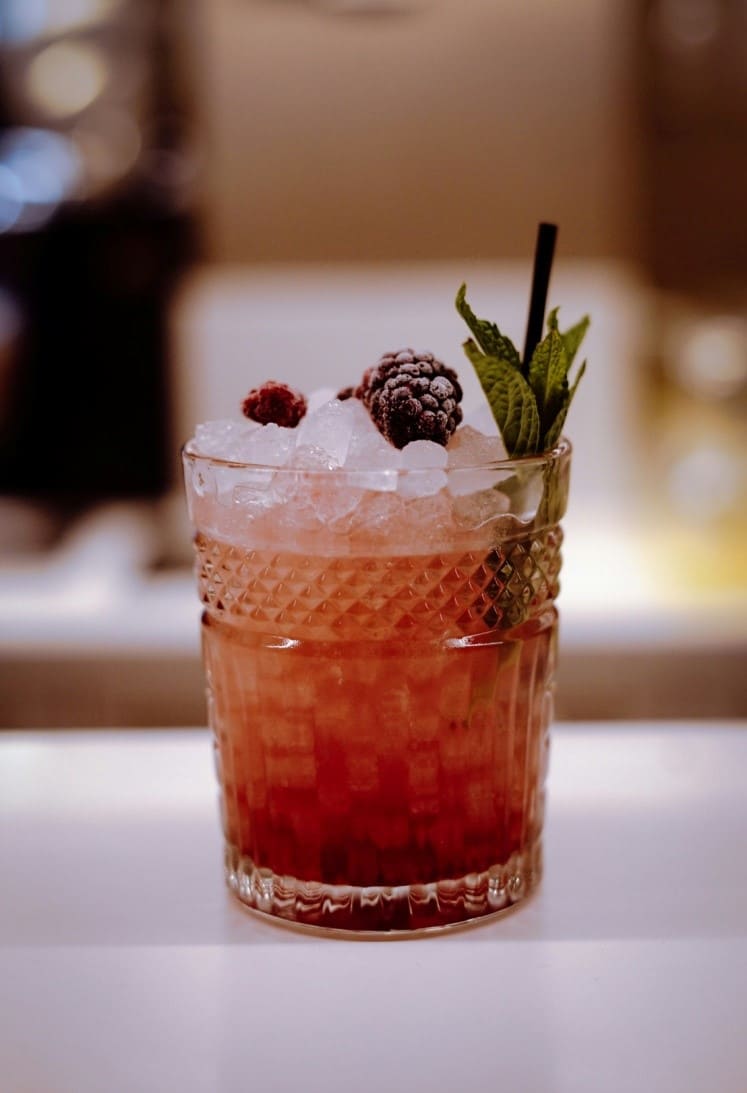 Малиновый мохито