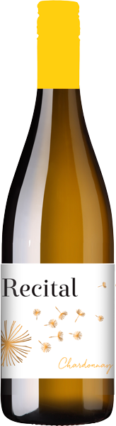 Вино Recital Chardonnay White Dry 0.75 л