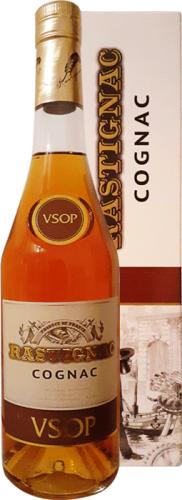 Изображение товара Коньяк Rastignac VSOP 0.5л — Французский премиальный коньяк с выдержкой 4 года