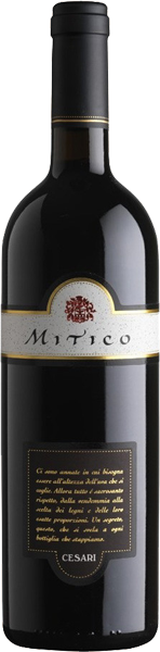 Вино Gerardo Cesari, Mitico, Merlot delle Venezie, IGT 0.75 л