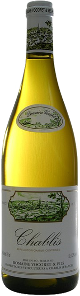 Вино Domaine Vocoret, Chablis White Dry 0.375 л