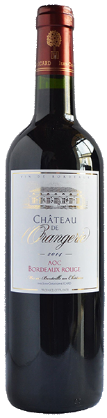 Вино Chateau de l'Orangerie, Bordeaux Rouge AOC 0.75 л
