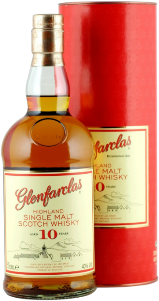 Виски Glenfarclas, 10 летней выдержки 0.7 л