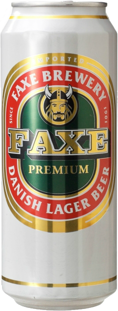 Светлое пиво Faxe Premium 0.45 л