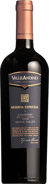 Вино Valle Andino, Reserva Especial Carmenere 0.75 л