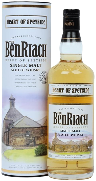 Виски Benriach  Heart of Speyside, in tube 0.7 л