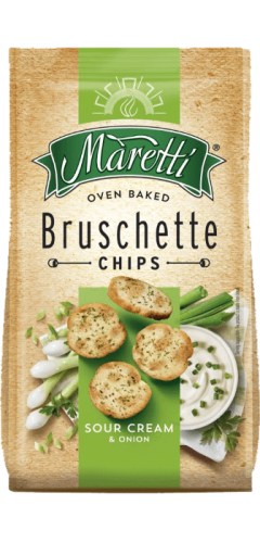 Изображение товара Хлебные ломтики со вкусом сметана и лук Maretti