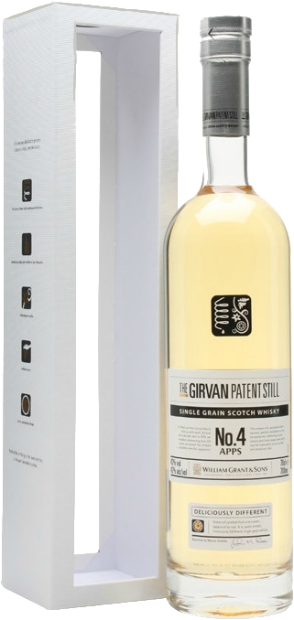 Виски Girvan Patent Still №4 Apps 0.7 л