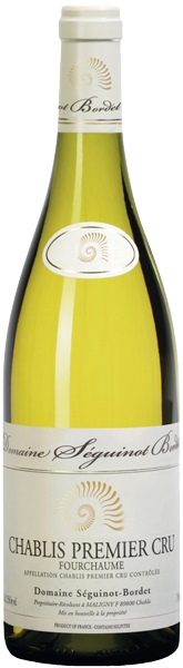 Вино Domaine Seguinot-Bordet Chablis 1er Cru Fourchaume White Dry 0.375 л