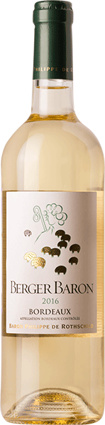Вино Berger Baron Blanc, Bordeaux AOC 0.75 л