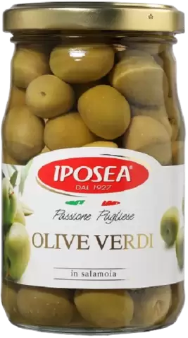 Изображение товара Оливки целые Iposea 290гр