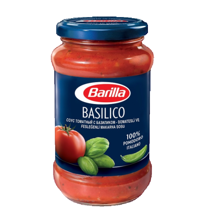 Barilla BASILICO, соус томатный с базиликом лапша б п бигбон говядина томатный соус с базиликом 75г