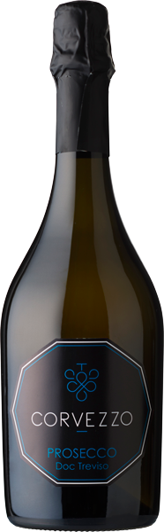 Игристое вино Corvezzo, Prosecco Treviso Extra Dry, 2017 0.75 л