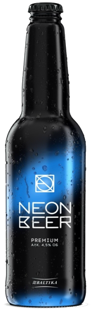 Светлое пиво Baltika Neon Beer 0.44 л