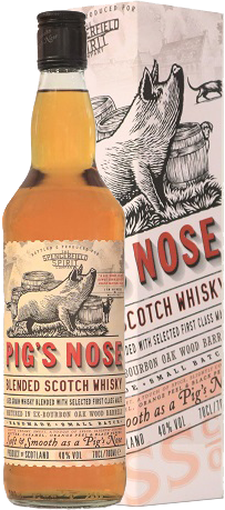 Виски Spencerfield Spirit, Pig's Nose, в подарочной упаковке 0.7 л