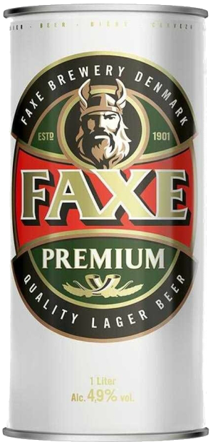 Светлое пиво Faxe 1 л