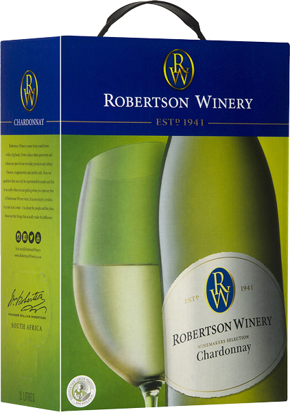 Вино Robertson Winery Chardonnay White Dry 3 л