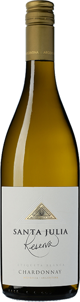 Вино Santa Julia Reserva, Chardonnay 0.75 л