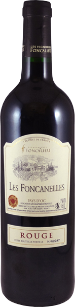 Вино Les Foncanelles Rose Vin de Pays d’Oc, 2015 0.75 л