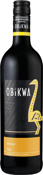 Вино Obikwa Shiraz Red Dry 0.75 л