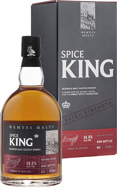Виски Spice King, Batch Strength, в подарочной упаковке 0.7 л