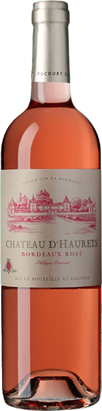 Вино Chateau d'Haurets, Bordeaux AOC Rose 0.75 л