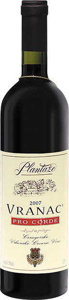 Вино Plantaze Vranac Pro Corde 0.75 л