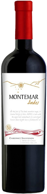 Вино Montemar Andes Cabernet Sauvignon 0.75 л
