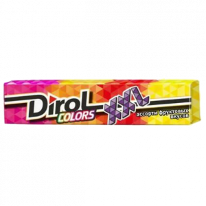 Изображение товара Жевательная резинка Dirol XXL ассорти фруктовых вкусов 19гр