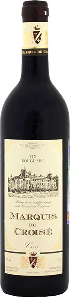 Вино Marquis de Croise, Rouge Sec 0.75 л