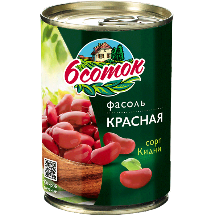 Фасоль красная 6 Соток 400гр