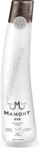 Изображение товара Vodka Mamont Rye 0.7 л Премиум класс из Алтая с берёзовым углём фильтрацией