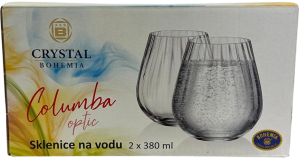 Изображение товара Набор стаканов для воды низкие Spring Columba Optic 380мл/2шт