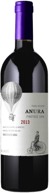 Вино Anura Pinotage Oak 0.75 л