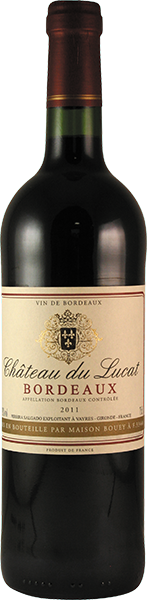 Вино Chateau Du Lucat  Bordeaux AOC 0.75 л