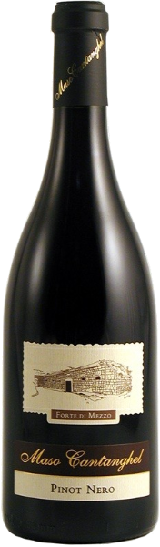 Вино Maso Cantanghel Forte di Mezzo Pinot Nero Trentino Red Dry 0.75 л