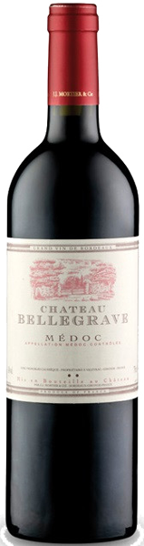 Вино Chateau Bellegrave, Medoc Red Dry 0.75 л