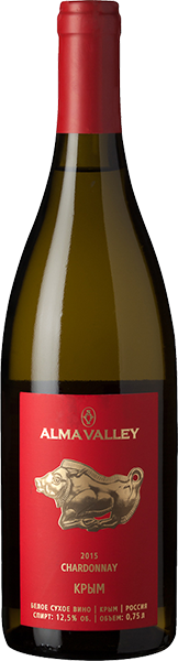 Вино Alma Valley Chardonnay 0.75 л