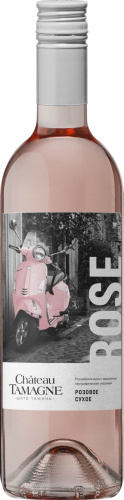 Изображение товара Вино Chateau Tamagne Rose — свежий и мягкий напиток, 0.75 л, Россия