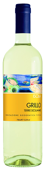 Вино Isola, Grillo, Sicilia IGT 0.75 л