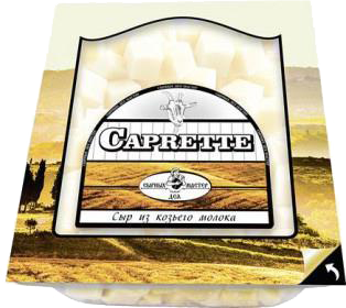 Сыр Caprette, козий кубики 50%, 150г