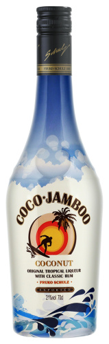 Изображение товара Ликер Коко Джамбо Кокосовый 0.7 л, Чехия, натуральный тропический вкус