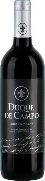Вино Duque De Campo Bobal & Shiraz 0.75 л