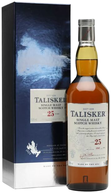 Виски Talisker, 25 летней выдержки 0.7 л