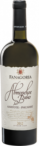 Изображение товара Вино Fanagoria Avtorskoe Vino Aligote-Riesling белое сухое